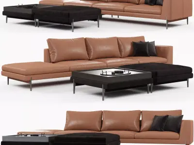 Ditreitalia Kim sofa 3D model