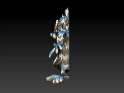 Tez character  3D print model