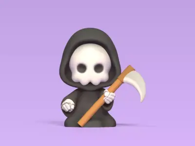 Death Skull 3D print model