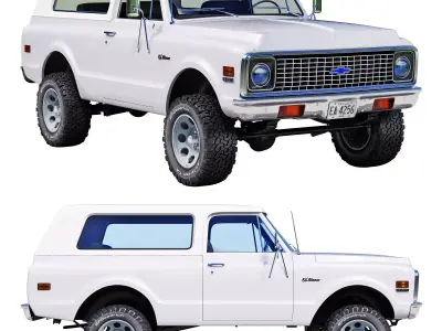 Chevrolet K5 blazer 1971 3D model