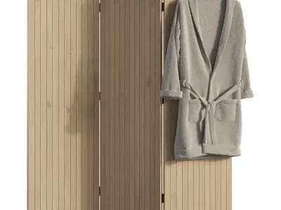 Bathroom Accessories Set 3D model