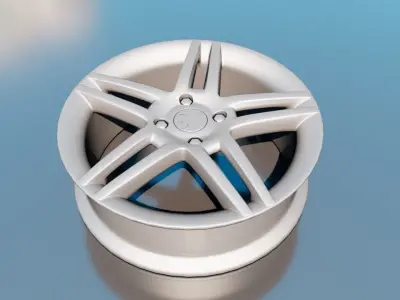 Peugeot Stromboli wheel - Peugeot 308cc wheel 3D model
