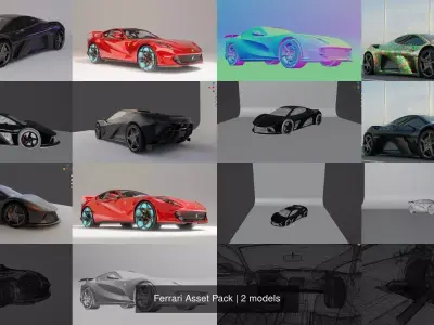 Ferrari Asset Pack