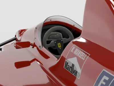 Ferrari 640 Formula-1 3D model