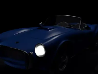 car modern model Low-poly 3D model
