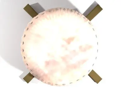 Musical Instrument Rebana 3D model