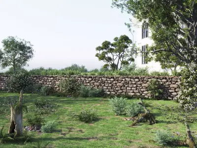 Free landscape - Vray for Sketchup Free 3D model
