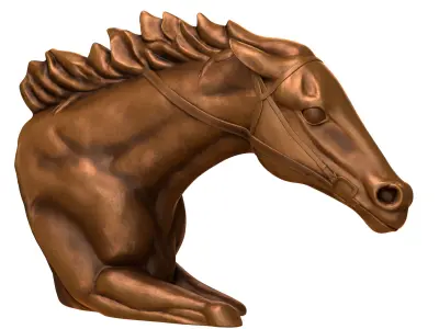 Bronze Sculptures 3D model