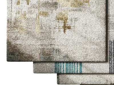 Rug Set 26 3D model