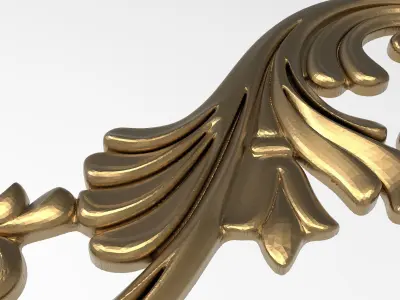  decorative pattern ready for 3D printing 3D model 347