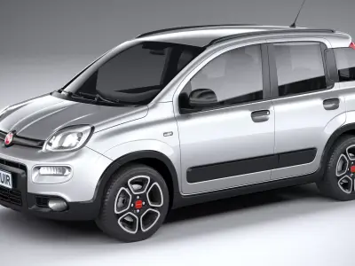 Fiat Panda CityLife 2021 3D model