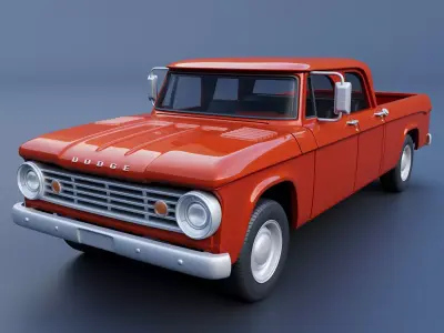 Dodge D200 1967 3D print model