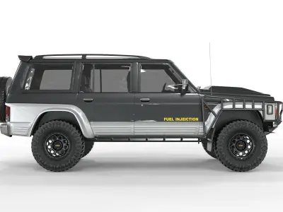 Nissan Patrol Y60 1997  3D model