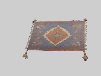 Flying Carpet model 2 3D model