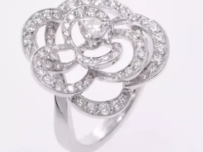 CAMELIA RING COCO  3D print model