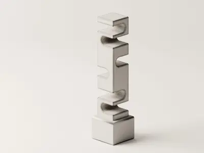 Decorative Sculpture - by Cesare Arduini 3D model