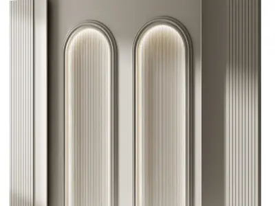 Decorative V31 Wall Panels 3D model