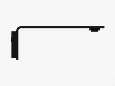 Wall Spout - Luxury - Axis - Basin Low-poly 3D model