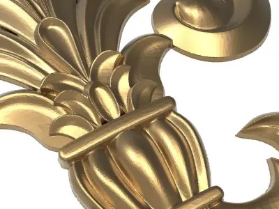  decorative pattern ready for 3D printing 3D model 180