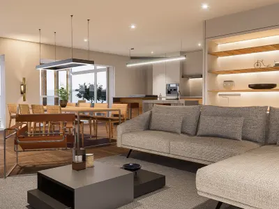 Modern living - A5  3D model