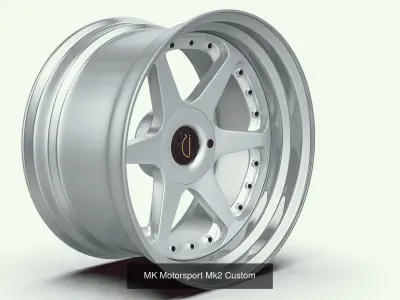 MK Motorsport Car Rims Collection 3D Model Pack