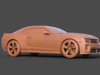 Chevrolet Camaro ZL1 3D print model