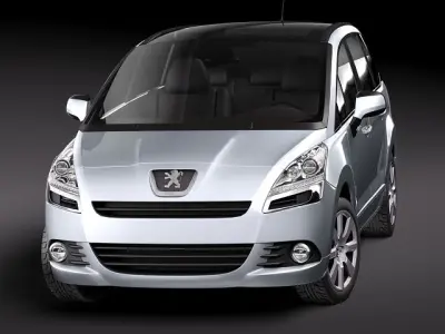 Peugeot 5008 3D model