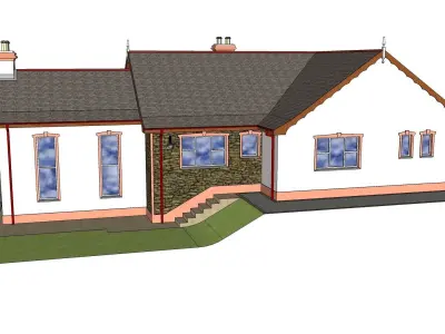 Retirement Dwelling  UK 3D model