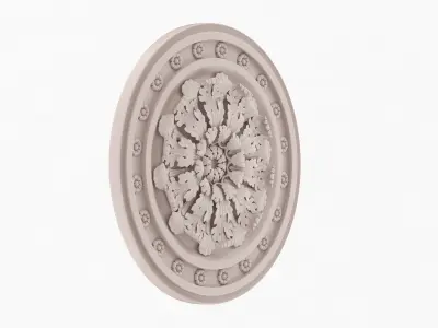Classic Ceiling Medallion 31 3D model purchase