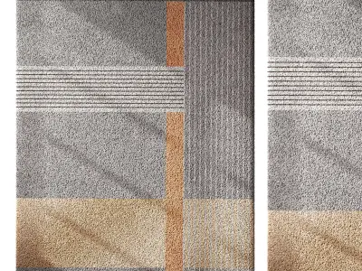 Rug Set 55 3D model