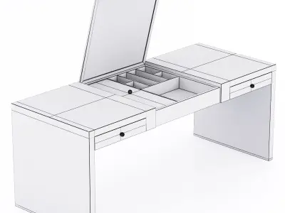 benhamou PANDORA MAKEUP TABLE 3D model