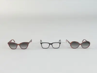 Sunglasses Collection 3D model