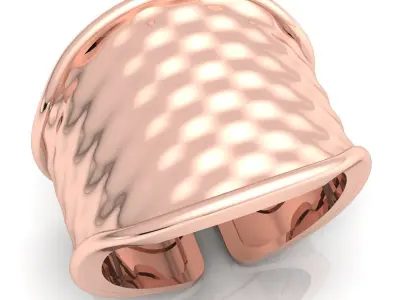 luxury Fancy Ring51 Free 3D print model