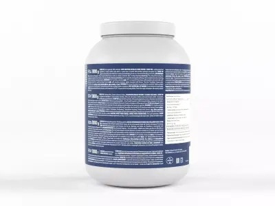 Protein Powder 3D model