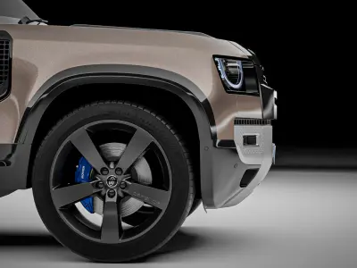 Land Rover Defender 110 2021 3D model
