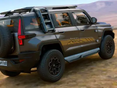 Dongfeng Mengshi M-Hero 2024 3D model