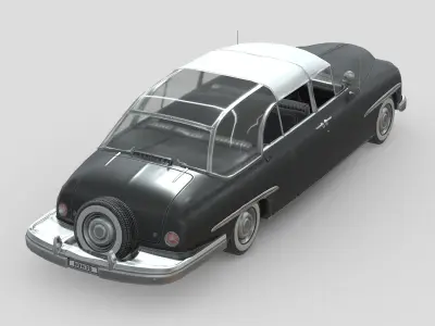 Lincoln Cosmopolitan Limousine Low-poly 3D model