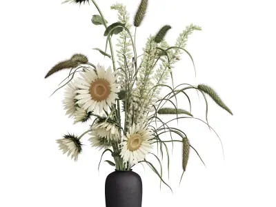 Flower In Vase 119 3D model