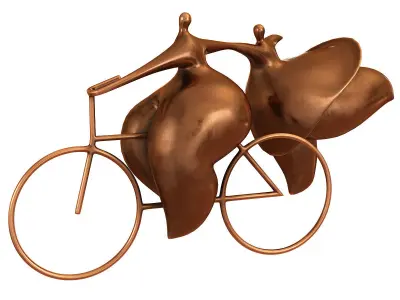 Abstract sculpture 3d model Low-poly 3D model