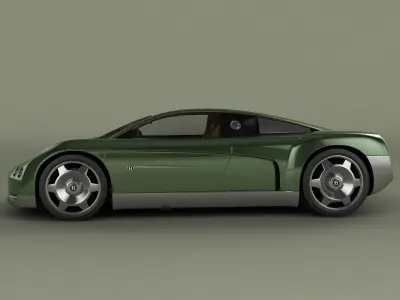 Bentley Hunaudieres Concept 3D model