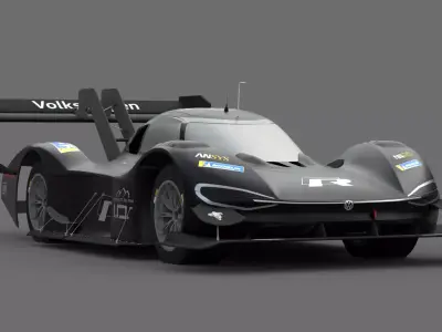 Volkswagen Pikes Peak 3D Model High-Quality Detailed Design  Low-poly 3D model