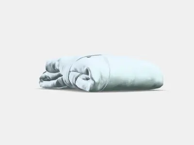 ROCKAN Bathrobe 1 Low-poly 3D model