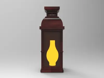 lantern V 3D model