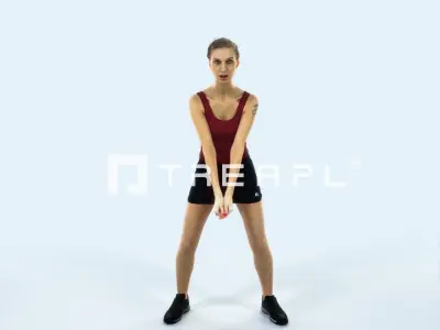 Aspiration 15J Digging Volleyball Sports Woman Low-poly 3D model