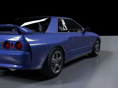 Nissan Skyline R32 3D model