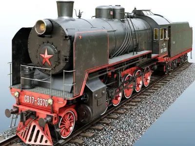 SO-17 train car 3D model