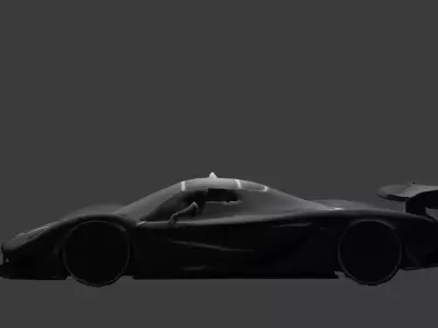 McLaren 3D model Textured