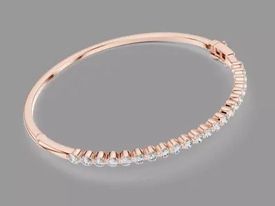 Diamond Bracelet  3D print model