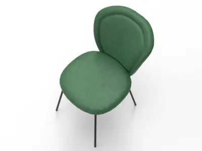 Fred Chair Low-poly 3D model