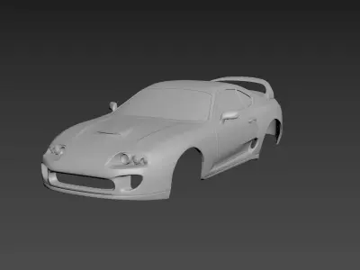 Toyota Supra 1993 Body For Print 3D print model
